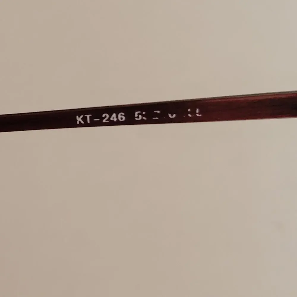KIO YAMATO KT-246 Eyeglasses Frame Titanium Made in  Japan 52x15x130
